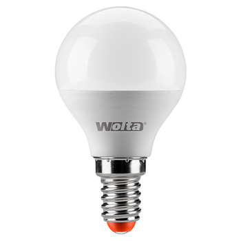 Светодиодная лампа WOLTA Standard G45 5Вт 400лм Е14 6500K - Светильники - Лампы - Магазин электротехнических товаров Проф Ток