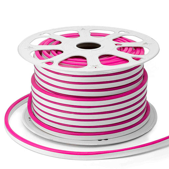 Неон светодиодный Apeyron розовый 6 Вт 220 В IP65 50 м мини (10-205) - Светильники - Cветодиодные ленты - Магазин электротехнических товаров Проф Ток